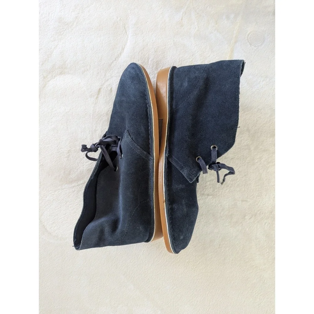 American Eagle Navy Blue Suede Men's Chukka‎ Boots Sz 11